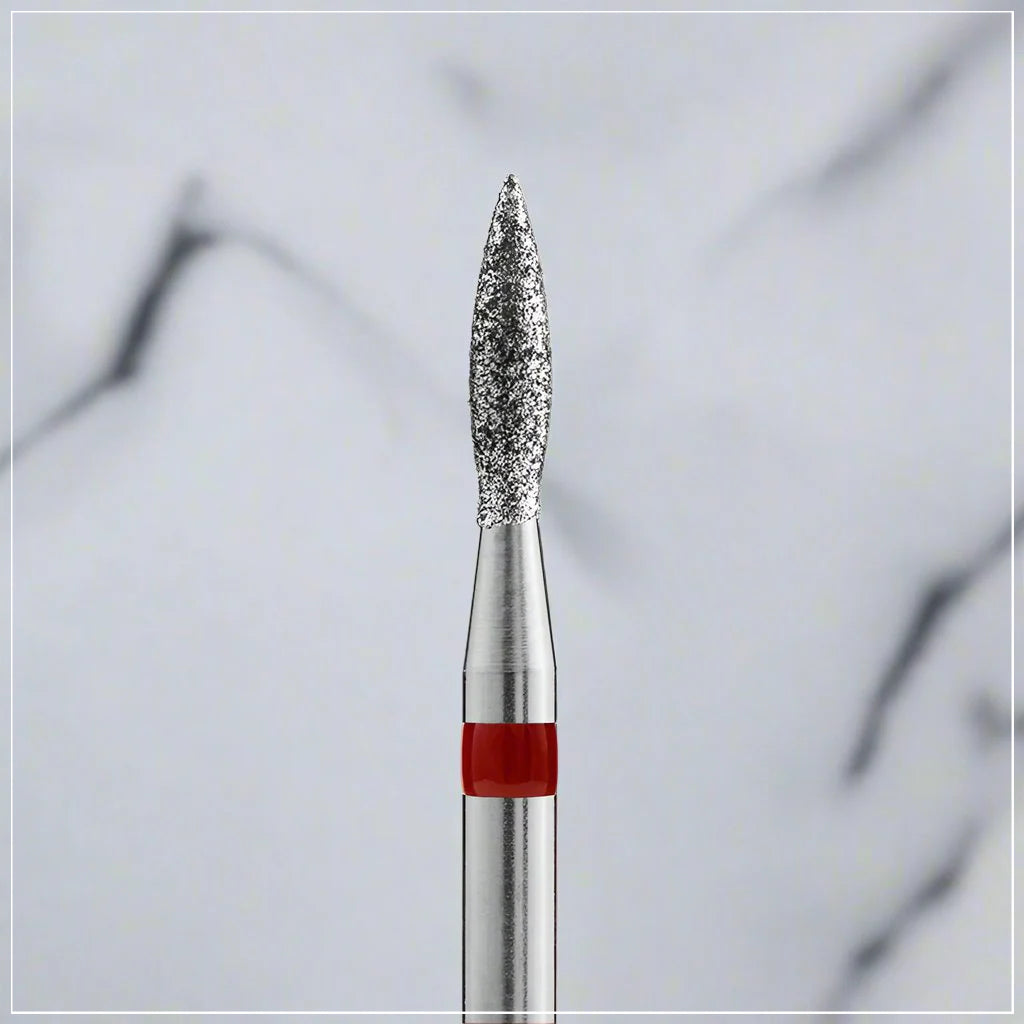 Drill Bit - "Flame" / red / 021