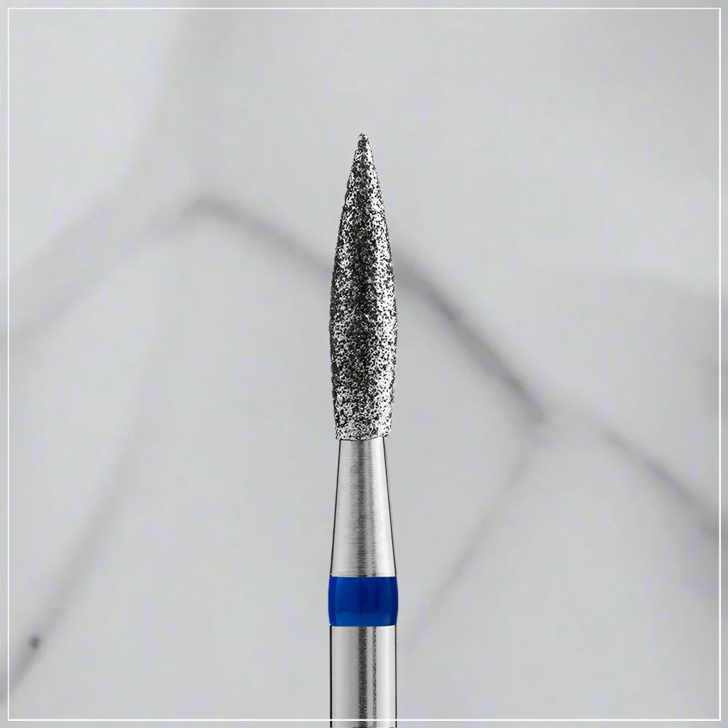 Drill Bit - "Flame" / blue / 023