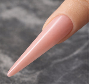 Old Rose Builder Gel on Nails | Natural Nail Colour Match | Key Nail Style