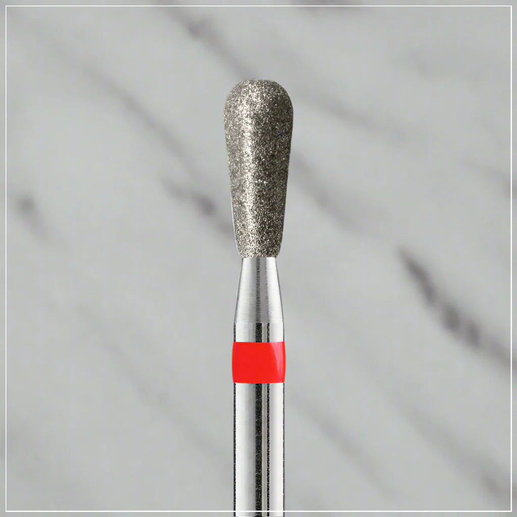 Drill Bit - "Pear" / red / 031