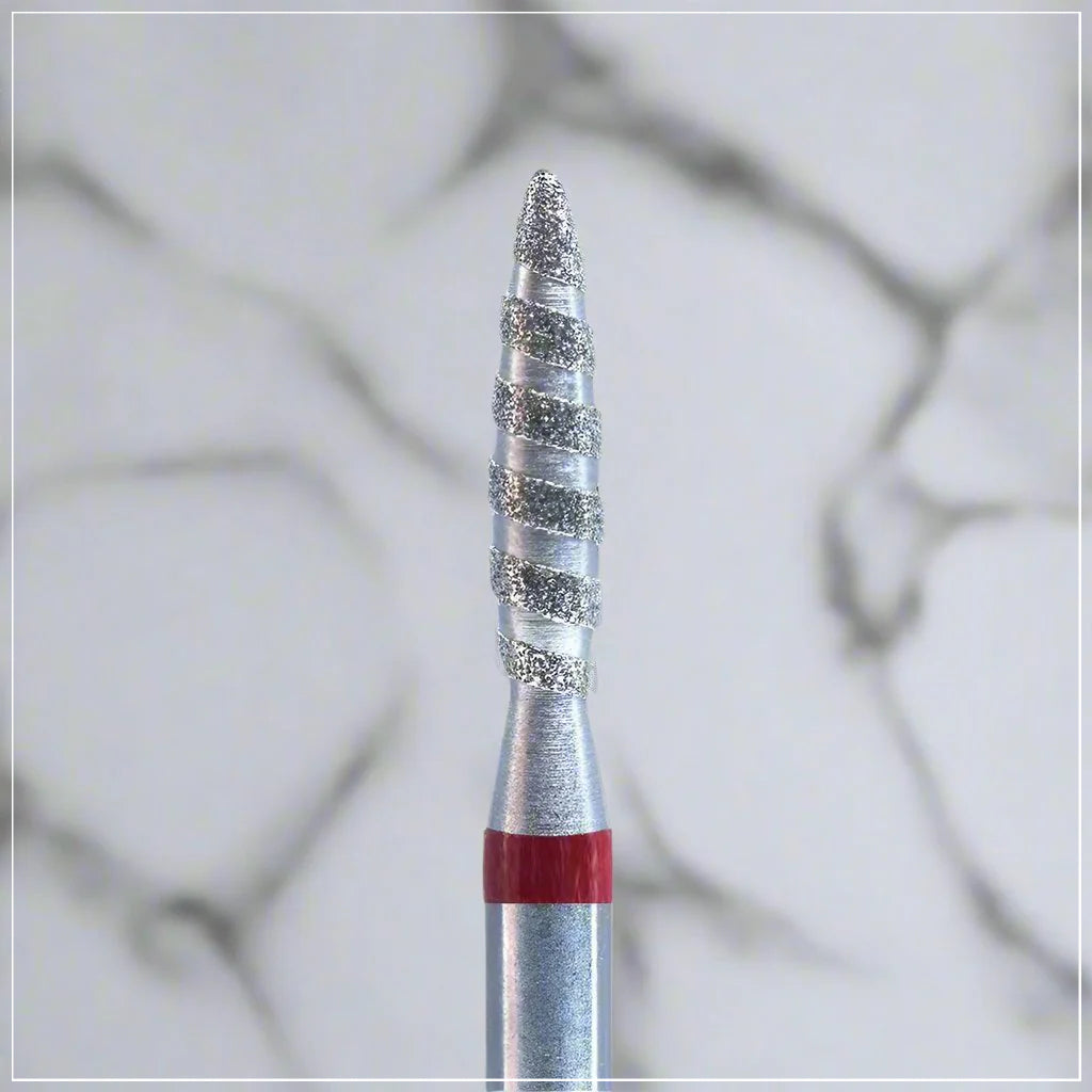 Drill Bit - "Tornado" / red / 021