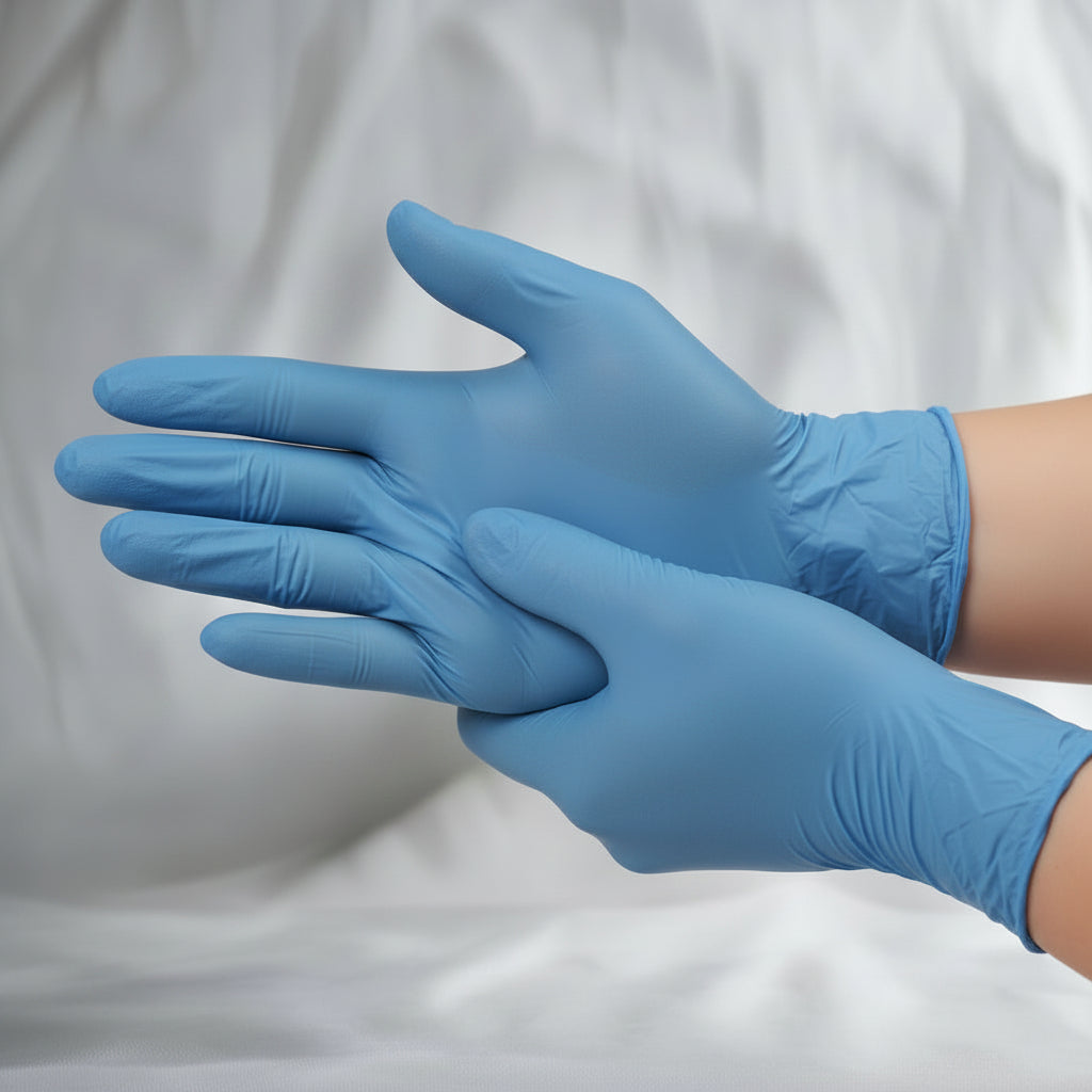 NITRILE GLOVES (POWDER FREE)