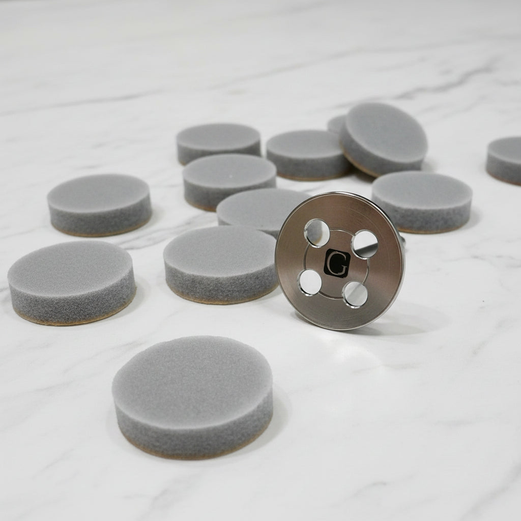 G-Disc Buffers 25pcs | Self-Adhesive Pedicure Buffers | Key Nail Style